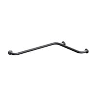 American Specialties, Inc. 10-3857-P 42 inch x 54 inch Peened Stainless Steel Horizontal Grab Bar with Snap Flange