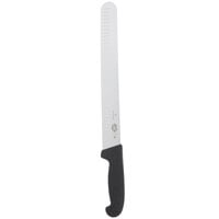 Victorinox 5.4723.30-X5 12" Granton Edge Slicing / Carving Knife with Fibrox Handle