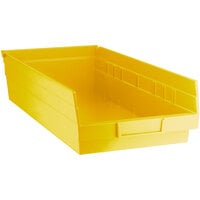 Yellow Shelf Bin, 17 7/8 inch x 8 3/8 inch x 4 inch
