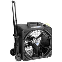 Powr-Flite PDF5DX 2-Speed Axial Fan / Air Mover with Handle and Wheels - 1/4 hp