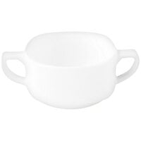 RAK Porcelain Ska 10.15 oz. Ivory Porcelain Soup Bowl with 2 Handles - 12/Case