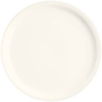 RAK Porcelain Ska 8 5/8" Ivory Narrow Rim Porcelain Flat Plate - 12/Case