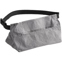 Lavex Gray Single Pocket Waist Trash Bag Dispenser