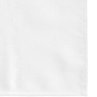 Snap Drape Windsor Damask White 20 inch x 20 inch 100% Polyester Cloth Napkin