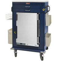 Harloff 1.8 Cu. Ft. 2-Drawer Malignant Hyperthermia Treatment Cart with Refrigerator and Breakaway Locks MH5200B