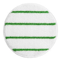 Lavex Basics 19" Carpet Bonnet with Green Scrubbing Strips