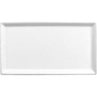 GET Bugambilia Fit Perfect Mod White Aluminum Serving Platter / Lid for 1/3 Size Food Pans LCIH1/3-MOD-WW