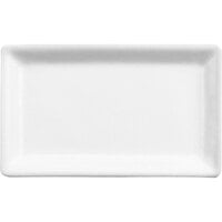 GET Bugambilia Fit Perfect Mod White Aluminum Serving Platter / Lid for 1/9 Size Food Pans LCIH1/9-MOD-WW