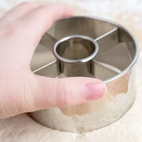 Ateco 14423 3 1/2 inch Stainless Steel Doughnut Cutter