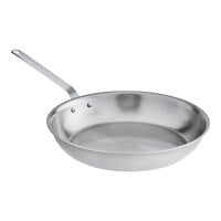 Vollrath Tribute 14" Tri-Ply Stainless Steel Fry Pan with Plated Handle 691114