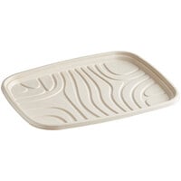 World Centric Compostable Fiber Serving Tray 14" x 18" - 100/Case