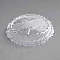 World Centric 9Q-24 oz. PLA Plastic Compostable Cold Cup Sip Lid - 1000/Case
