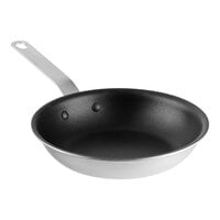 Vollrath Tribute 8" Tri-Ply Stainless Steel Non-Stick Fry Pan with CeramiGuard II Coating and Plated Handle 691408
