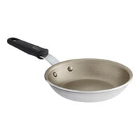 Vollrath Wear-Ever 7" Aluminum Non-Stick Fry Pan with PowerCoat2 Coating and Black Silicone Handle 672207