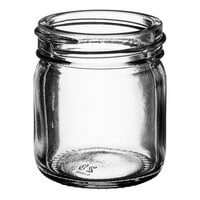 1.5 oz. Round Glass Sample Jar - 160/Case