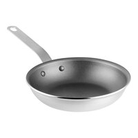 VOLLRATH, 8 In Top Dia, Aluminum, Fry Pan - 4NCH2