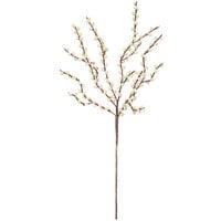 Kalalou 39" Artificial Mini White Pom Branches - 6/Case