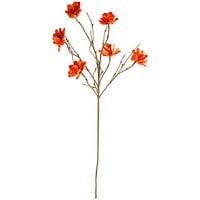 Kalalou 32 Artificial Large Orange Floral Stems - 6/Case