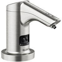 Sloan 3346169 Battery-Powered Deck Mount Foam Soap Dispenser with Brushed Nickel Finish