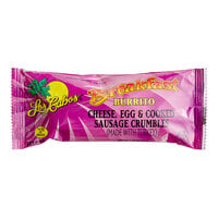 Los Cabos 3.2 oz. Cheese, Egg, and Sausage Breakfast Burrito - 120/Case