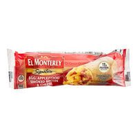 El Monterey 4.5 oz. Egg, Applewood Smoked Bacon, and Cheese Breakfast Burrito - 24/Case