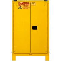 Durham Mfg 45 Gallon Steel Flammable Storage Cabinet with Legs and Self-Close Doors 1045SL-50
