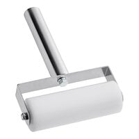 Choice 5 1/2" Wide Dough Roller with Stainless Steel Handles