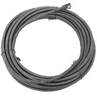 General Pipe Cleaners 120170-35HE2 3/8" x 35' Flexicore Cable with Female Connector for Select Drain Cleaning Machines