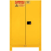 Durham Mfg 90 Gallon Steel Flammable Storage Cabinet with Legs and Manual Doors 1090ML-50
