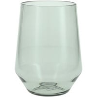 Fortessa Sole 19 oz. Sage Tritan™ Plastic Stemless Wine Glass - 12/Case