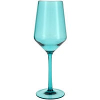Fortessa Sole 13 oz. Aqua Sky Tritan™ Plastic White Wine Glass - 12/Case