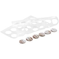 Silikomart CHABLON ROUND 26 Compartment Silicone Baking Mold - 1 3/16" Cavities - 2/Pack