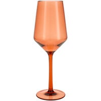 Fortessa Sole 13 oz. Terra Cotta Tritan™ Plastic White Wine Glass - 12/Case