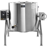 AccuTemp ALTLGB-40 Edge Series 40 Gallon Liquid Propane Tilt Kettle - 83,100 BTU