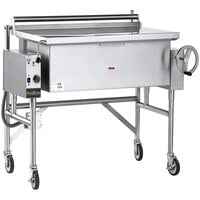 AccuTemp ALTGSE-40 Edge Series 40 Gallon Liquid Propane Tilt Skillet - 100,000 BTU