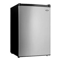 Danby DCR045B1BSLDB 4.5 Cu. Ft. Stainless Steel Solid Door Reach-In Refrigerator / Freezer
