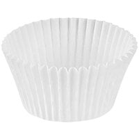 Novacart White Fluted Baking Cup 2 1/4" x 1 7/8" - 14400/Case