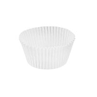 Novacart White Fluted Baking Cup 2 1/2" x 1 5/8" - 12500/Case