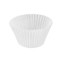 Novacart White Fluted Baking Cup 2 inch x 1 3/4 inch - 15100/Case