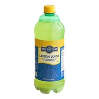 Del Destino 100% Lemon Juice 32 oz. - 12/Case