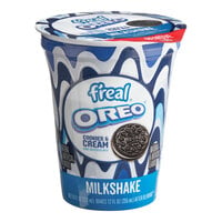 f'real Oreo® Cookies and Cream Milkshake 8 oz. - 12/Case