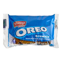 Mrs. Freshley's Deluxe Individually Wrapped Oreo Brownie with Oreo Cookie Pieces 3 oz. - 48/Case