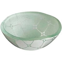 Rosseto Kalderon Zenit 3 1/2" Round White Glass Mini Bowl - 12/Pack
