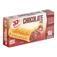 JJ's Bakery Chocolate Pie Turnover 4 oz. - 48/Case