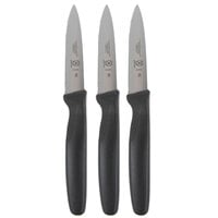 Mercer Culinary M23900 Millennia® 3" Paring Knife - 3/Pack