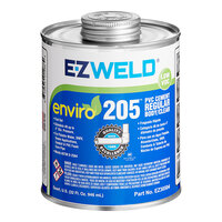 E-Z Weld EZ20504N 32 fl. oz. Clear Regular Body PVC Cement