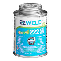 E-Z Weld EZ22202N 8 oz. Dark Blue Medium Body Wet Weld PVC Cement