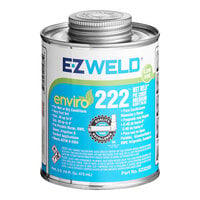 E-Z Weld EZ22203N 16 fl. oz. Dark Blue Medium Body Wet Weld PVC Cement