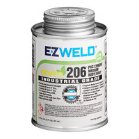 E-Z Weld EZ20602N 8 fl. oz. Gray Medium Body PVC Cement