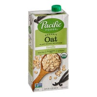 Pacific Foods Organic Vanilla Oat Milk 32 fl. oz. - 12/Case